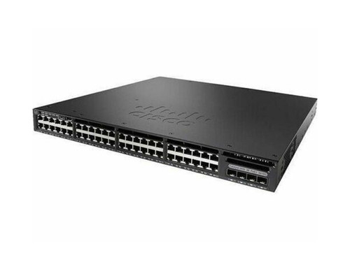WS-C3650-48PS-L= - Cisco Catalyst 3650 48-Ports 10/100/1000Base-T RJ-45 PoE+ Manageable Layer2 Rack-mountable 1U Switch with 4x SFP Ports