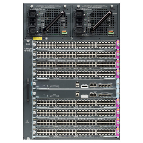 WS-C4510R - Cisco 10-Slot Layer 2 14U Rack-Mountable Network Switch Chassis