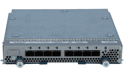 Cisco 2208XP 8-Ports SFP+ 10Gbps Gigabit Ethernet FCoE Fabric I/O Extender with 1x Expansion Slot for UCS servers