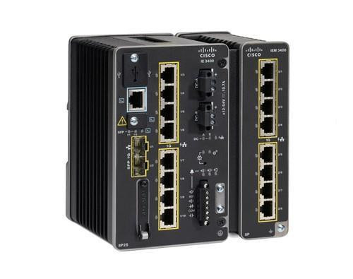 IE-3400-8P2S-E= - Cisco 8-Port Gigabit Ethernet PoE+ 2-Port Switch