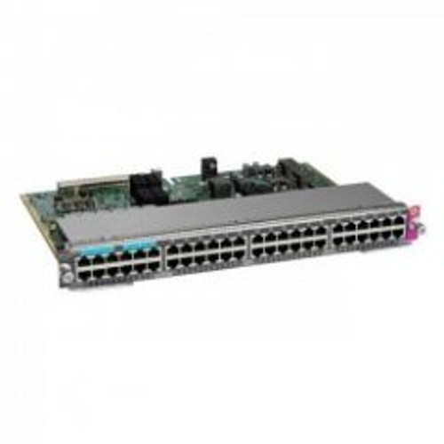 WS-X4748-12X48U+E= - Cisco Catalyst 4500E 48-Ports Upoe 36X 10/100/1000 (Rj-45) + 12X Multigigabit Expansion Module