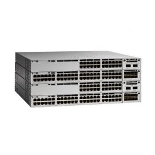 C9300-48UN-A - Cisco Catalyst 9300 48-Ports RJ-45 1000Base-T 5Gbps PoE+ Gigabit Ethernet Rack-mountable Switch