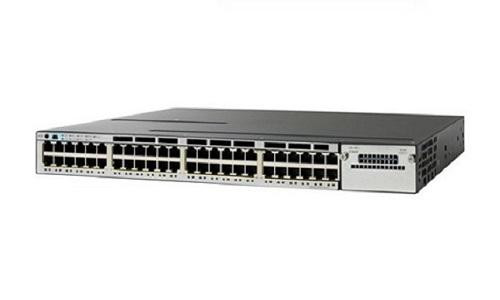 WS-C3850-48P-L= - Cisco Catalyst C3850-48P Switch Layer 2- Access Layer - 48 * 10/100/1000 Ethernet Poe+ Ports - Lan Base - Managed- Stackable