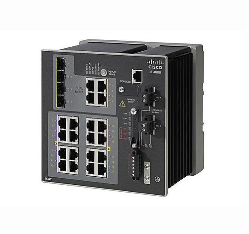 IE-4000-8GT8GP4G-E= - Cisco 8-Port Gigabit 8-Port PoE 4-Port Combo Switch