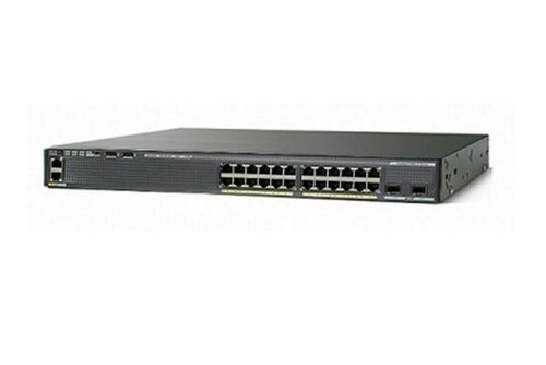 WS-C2960XR-24PD-I= - Cisco Catalyst 2960-Xr 24 Gige Poe 370W 2 X 10G Sfp+ Ip Lite