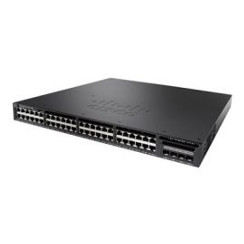 WS-C3650-48PS-E - Cisco Catalyst 3650-48p 48-Ports 10/100/1000Base-T RJ-