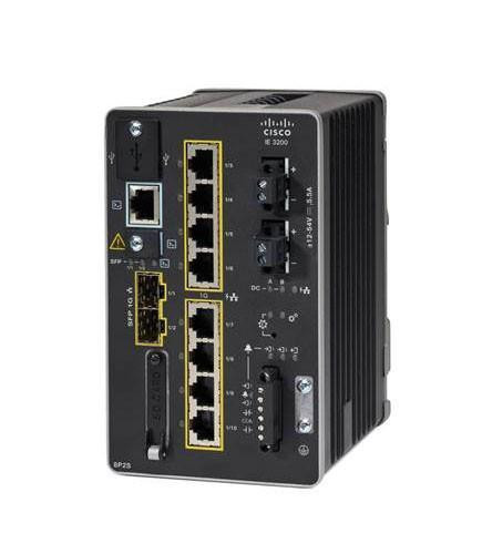 IE-3200-8P2S-E= - Cisco 8-Port Gigabit PoE+ Rugged Network Switch