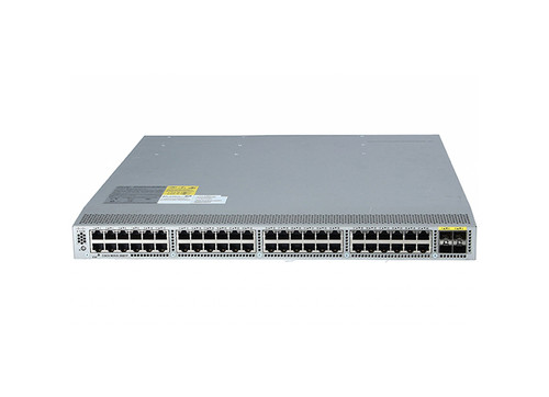 N3K-C3048TP-1GE= - Cisco Nexus 3048 48-Ports 10/100/1000Base-T RJ-45 Manageable Layer3 Rack-mountable 1U Switch with 4x SFP+ Slots