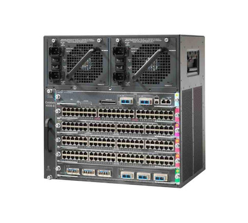 WS-C4506E-GE-96V-RF - Cisco 6-Slot 96-Port Gigabit 10U Network Switch