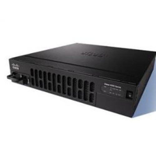 ISR4351-V/K9 - Cisco 200Mbps-400Mbps System Throughput 3 Wan/Lan Ports 3 Sfp Ports Multi-Core Cpu 2 Service Module Slots Security Voice Waas