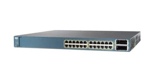 WS-C3560E-24TD-SD= - Cisco 24-Port Gigabit RJ45 2x SFP+ X2 Layer 3 Switch