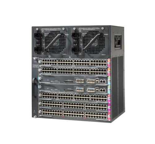 WS-C4507R-E-S2+96V-RF - Cisco Catalyst Switch C4507R-E Poe Bundle 1 X 2800Ac 1 X S2+ 2Xws-X4248-Rj45V