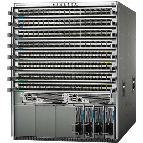 N9K-C9508-RF - Cisco 8-Port Layer 3 Rack-Mountable Network Switch Chassis
