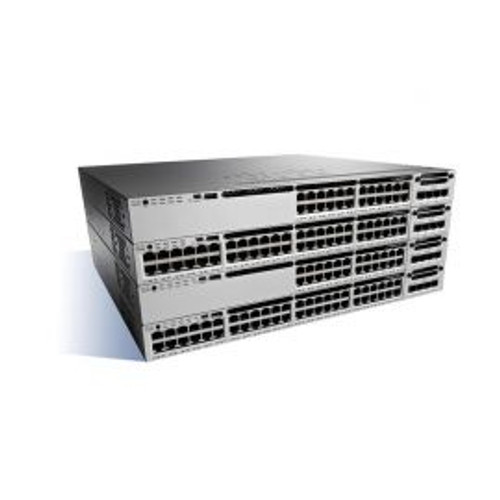 WS-C3850-16XS-E - Cisco Catalyst 3850 Series 16-Ports SFP+ 10GBase-X USB Manageable Layer3 Rack-mountable 1U Switch with IP Service