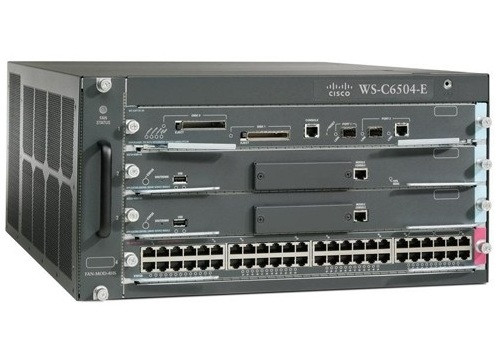 WSC6504ES3210GE-RF - Cisco 4-Slot 5U Rack-mountable Network Switch Chassis