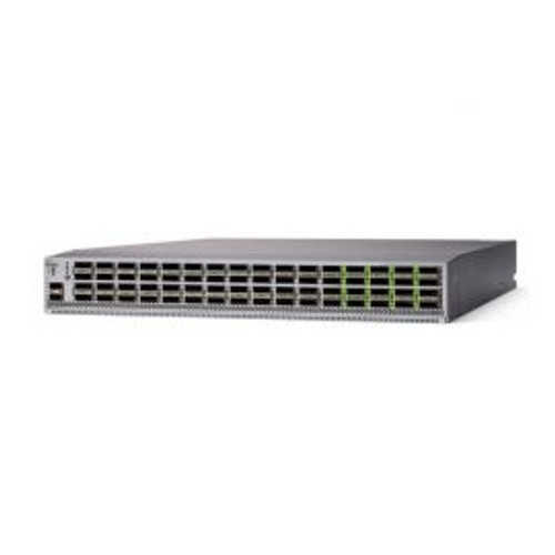 N3K-C3264C-E - Cisco Nexus 3000 64-Ports QSFP28 100-Gigabit Ethernet Rack-mountable Layer 3 Switch with 2x Gigabit Ethernet Expansion Slot