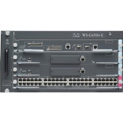 VS-C6504E-SUP2T= - Cisco Refurbished Catalyst Chass+Fantray Sup2T Ip