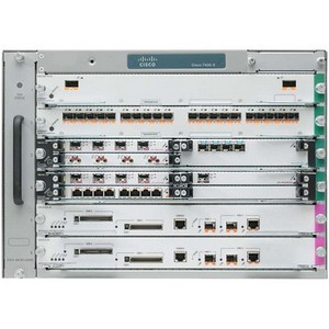 7606S-RSP7C-10G-R= - Cisco 2-Port 10/100Base-TX 4-Port SFP+ 7U Router Chassis