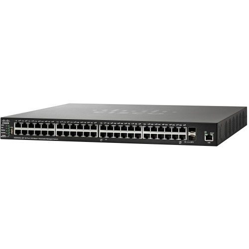 SG350XG-48T-K9-NA - Cisco 48-Port Gigabit PoE+ Layer 3 Manageable Network Switch