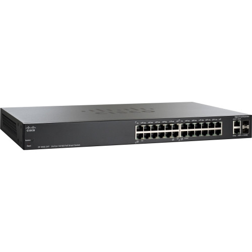 SF200E-24P-CN - Cisco 24-Port 10/100 PoE Smart Switch
