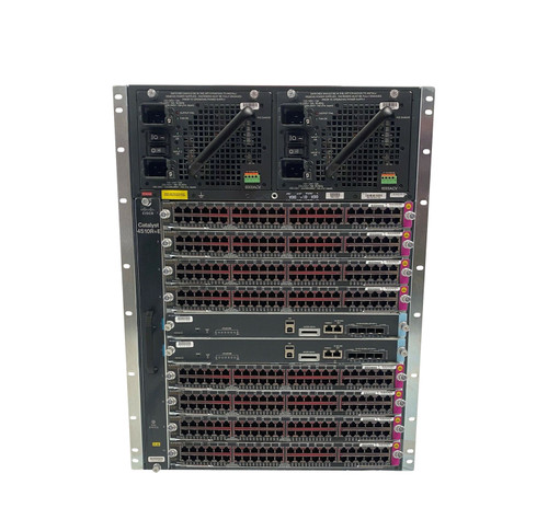 C1-C4510RE-S7+96V+ - Cisco One 4510R+E Chassis Two Ws-X4748-Rj45V+E Sup7-E