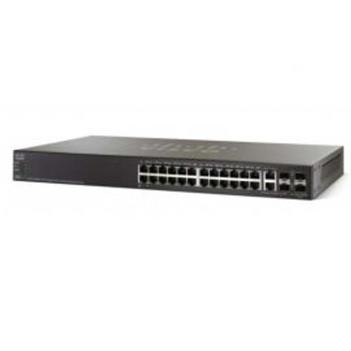 SG500-28MPP - Cisco 28-Port Gigabit Max Poe+ Stackable Managed Switch