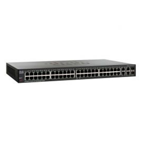 SF300-48 - Cisco 48 10/100 Ports - 2 10/100/1000 Ports 2 Combo Mini-Gbic