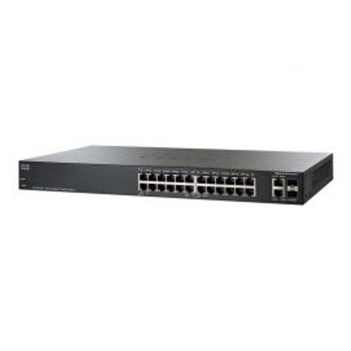 SG200-26P - Cisco 24 10/100/1000 Ports 2 Combo Mini-Gbic Ports - Poe Support On 12 Ports With 100W Power Budget