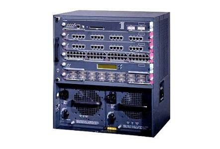 WS-C6506E-IPS10GK9-RF - Cisco 6-Slot 12U Rack-mountable Switch Chassis