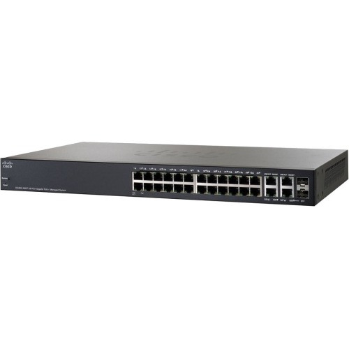 SG300-28PP-RF - Cisco 28-Port Gigabit PoE+ Managed Layer 3 Switch