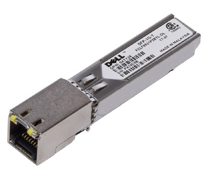 Dell FCLF8521P2BTL-DL 1.25Gbps 1000Base-T Copper SFP Transceiver