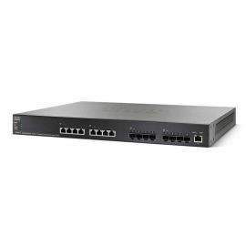 SG500XG-8F8T= - Cisco 16-Port 10-Gigabit Stackable Managed Switch