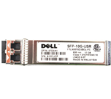 FTLX8570D3BCL-FC - Dell 10GBase-SR SFP+ 850nm 300m Multi-Mode Transceiver