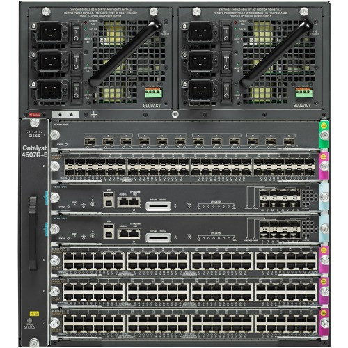 C1-C4507RE+96V+= - Cisco 7-Slot 11U Rack-mountable Network Switch Chassis
