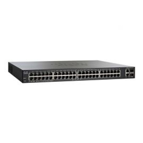 SF200-48P= - Cisco 48 10/100 Ports 2 Combo Mini-Gbic Ports - Poe Support On 24 Ports With 180W Power Budget