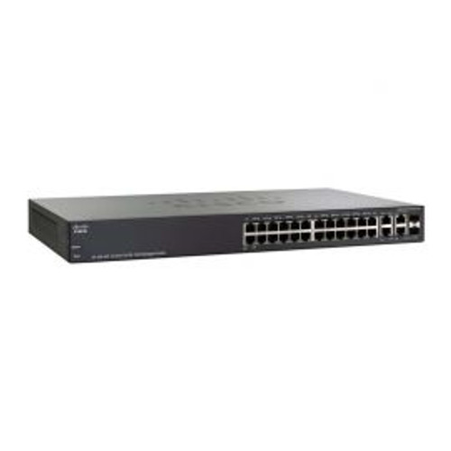 SF300-24P= - Cisco 24 10/100 Poe Ports With 180W Power Budget 2 10/100/1000 Ports - 2 Combo Mini-Gbic Ports