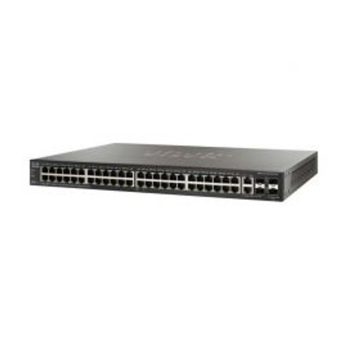 SF300-48PP= - Cisco 48 10/100 Poe+ Ports With 375W Power Budget 2 10/100/1000 Ports - 2 Combo Mini-Gbic Ports