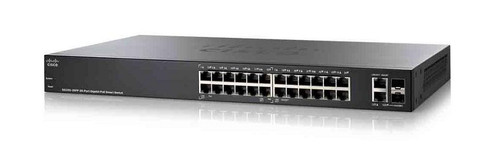 SG200-26FP= - Cisco 24 10/100/1000 Ports 2 Combo Mini-Gbic Ports - Poe Support On 24 Ports With 180W Power Budget