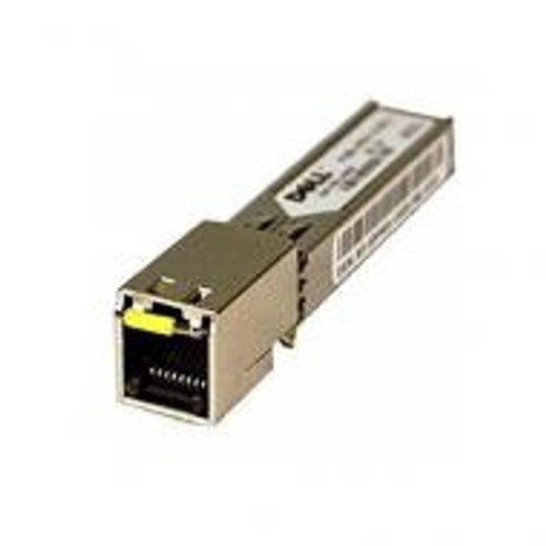 407-BBEL - Dell 1.25Gbps 1000Base-T Copper 100m RJ-45 Connector SFP Transceiver Module for PowerConnect 3424