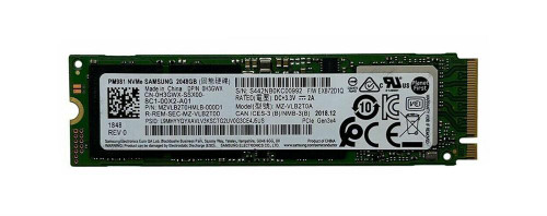 H3GWX - Dell 2TB NVMe M.2 80mm SSD