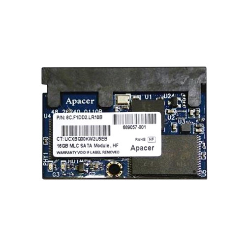 689057-001 - HP 16GB MLC SATA 3Gbps SSD