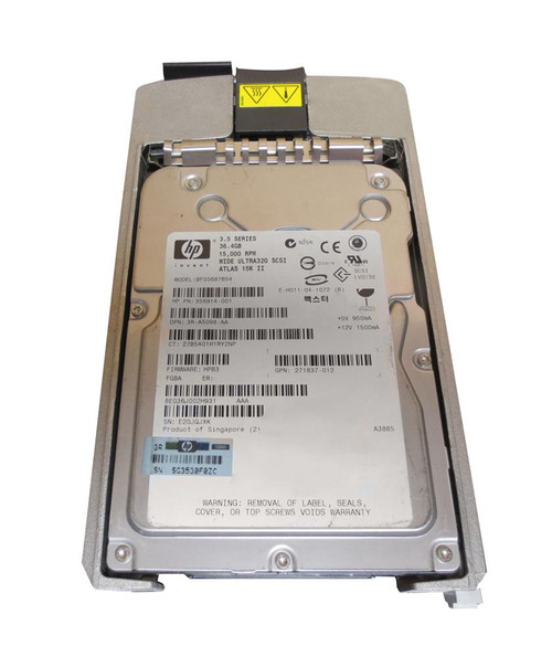 356914-001 - HP 36.4GB 15000RPM Ultra320 SCSI 3.5-Inch Hard Drive