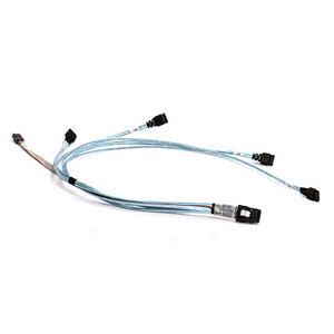 SuperMicro CBL-0188L 64cm IPass to 4 SATA Cable