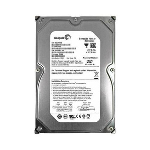 ST3250620AS - Seagate 250GB 7200RPM SATA 3.0 Gbps 3.5 16MB Cache Barracuda Hard Drive