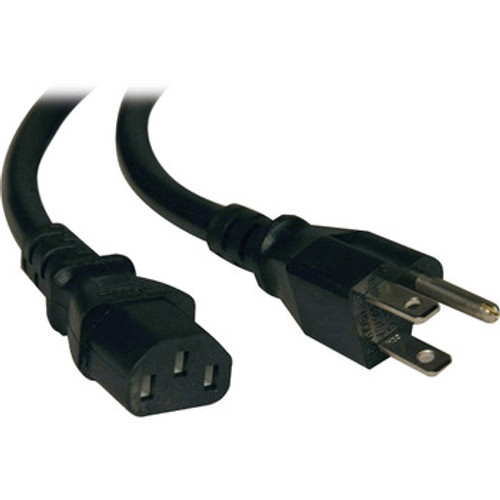 P006-001 - Tripp Lite 1ft Power Cord Adapter 18awg Cabl 10a 125v 5-15p To C13
