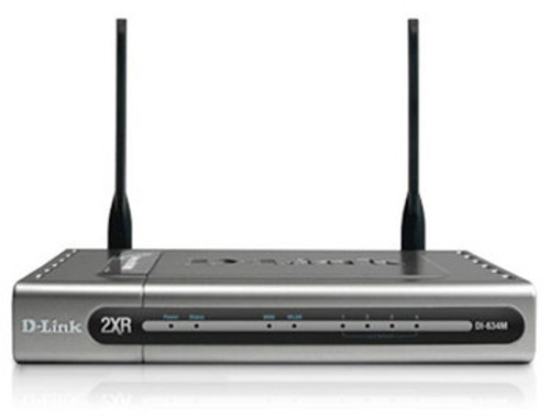 DI-634M - D Link D-Link AirPlus Xtreme G 108G MIMO Wireless Router 4 x LAN 1 x WAN