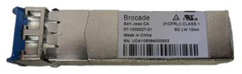 XBR-000172 - Brocade 8Gbps 8GBase-LR Single-mode Fiber 10km 1310nm Duplex LC Connector SFP+ Transceiver (8-Pack)