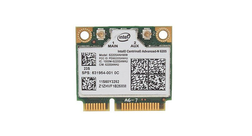 Intel 62205ANHMW Centrino 6205 Dual Band 300Mbps Half Mini PCI