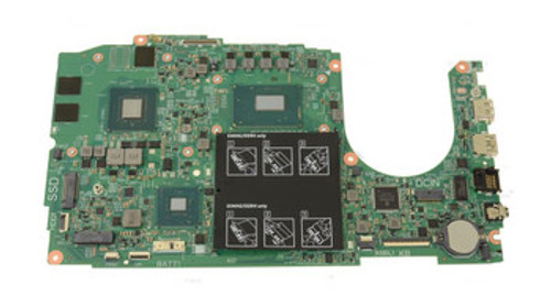 GJ58G - Dell System Board (Motherboard) With Intel Core i7-9750H Processors Support for G3 3590 Laptop