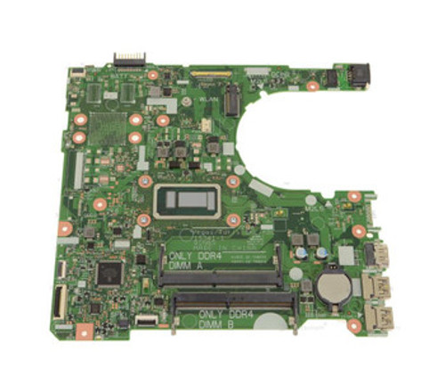 0MPJH - Dell System Board (Motherboard) 2.30GHz With Intel Core i3-7020u Processors Support for Inspiron 15 3567 Laptop